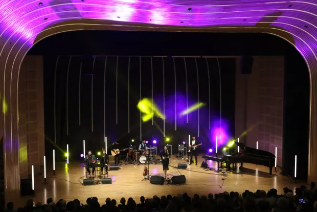Osijek, 18. 01. 2025, Kulturni centar Osijek. Koncertna dvorana Franjo Krežma. Koncert Mie Dim&scaron;ić.snimio GOJKO MITIĆ