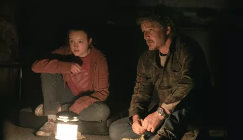 Pedro Pascal, Bella Ramsey, "The Last Of Us" (2023). Photo credit: HBO Photo: HBO/PICTURELUX