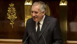 epa11824249 French Prime Minister Francois Bayrou delivers a general policy statement at the French National Assembly in Paris, France, 14 January 2025. EPA/TERESA SUAREZ