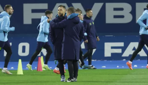 Zagreb, 03.01.2025. Stadion Maksimir, prvi trening GNK Dinama u 2025. godini. Na fotografiji trener GNK Dinamo Fabio Cannavaro.foto HINA/ Admir BULJUBAŠIĆ/ abu