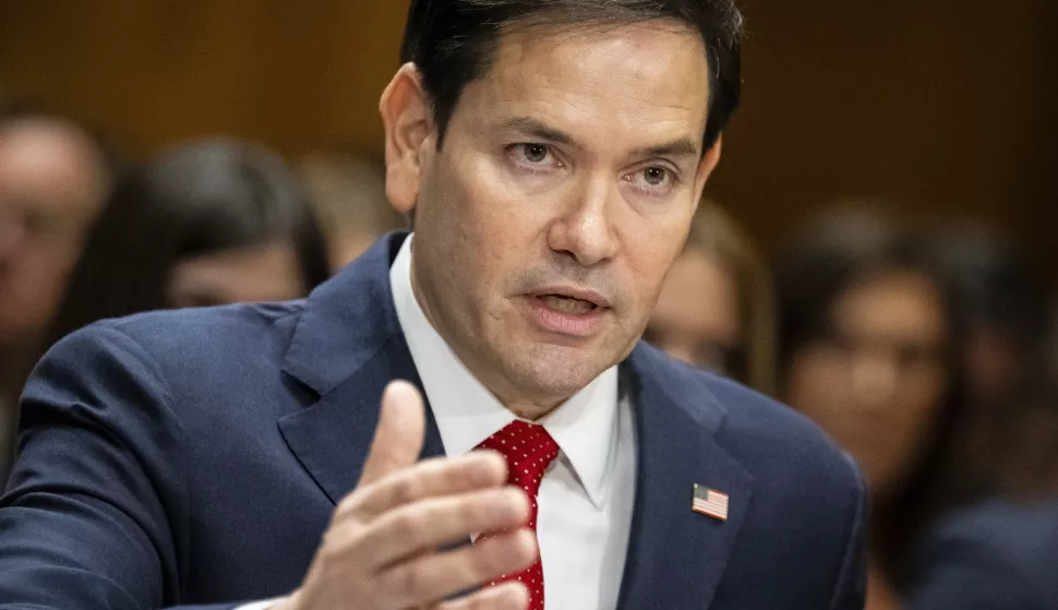 epa11826738 Republican Senator from Florida Marco Rubio, President-elect Donald Trump's nominee for Secretary of State, testifies during a Senate Foreign Relations Committee confirmation hearing, at the US Capitol in Washington, DC, USA, 15 January 2025. Senator Rubio is expected to be confirmed to Secretary of State on a bipartisan vote, and will likely be one of the first Cabinet nominees confirmed by Senate Republicans for the incoming Trump Administration. EPA/GRAEME SLOAN