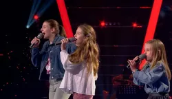 The Voice Kids Hrvatska, prva emisija trobroja, siječanj 2025Erika Karačić-Šoljić, Dora Sumina, Kim Sofia Krajačić 