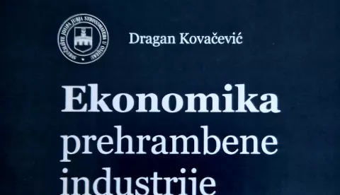 Pozivnica za promociju knjige Ekonomika prehrambene industrije prof. Dragana Kovačevića