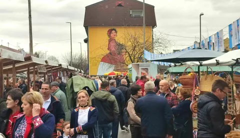 Sajam je vrlo posjećen, veljača 2024.foto: Marija Lešić Omerović