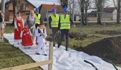 Polaganje kamena temeljca za izgradnju Dječjeg vrtića u Ilači