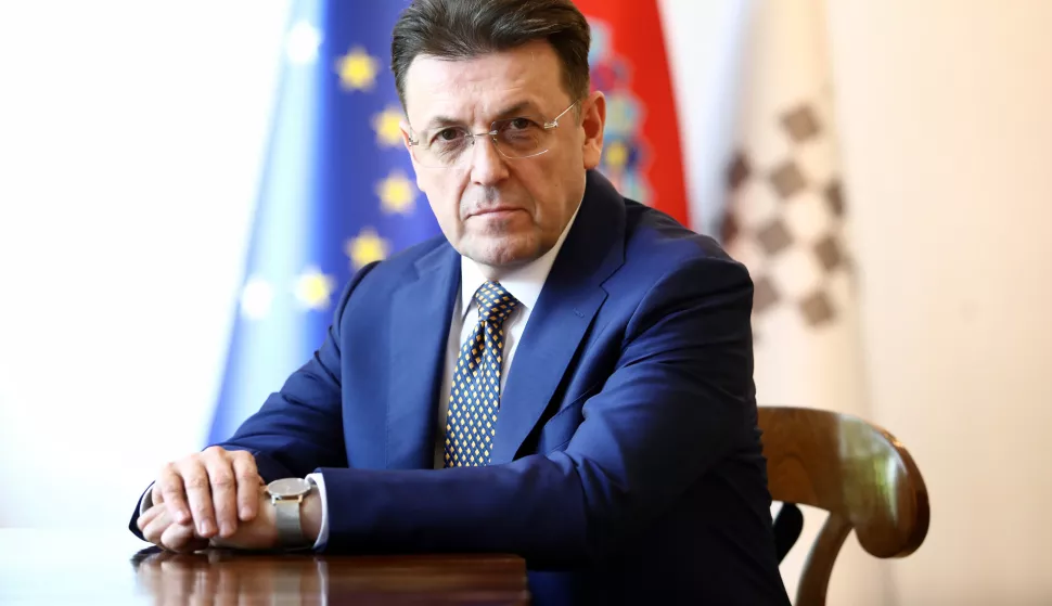 20.04.2022., Zagreb - Luka Burilovic, predsjednik Hrvatske gospodarske komore. Photo: Boris Scitar/Vecernji list/PIXSELL