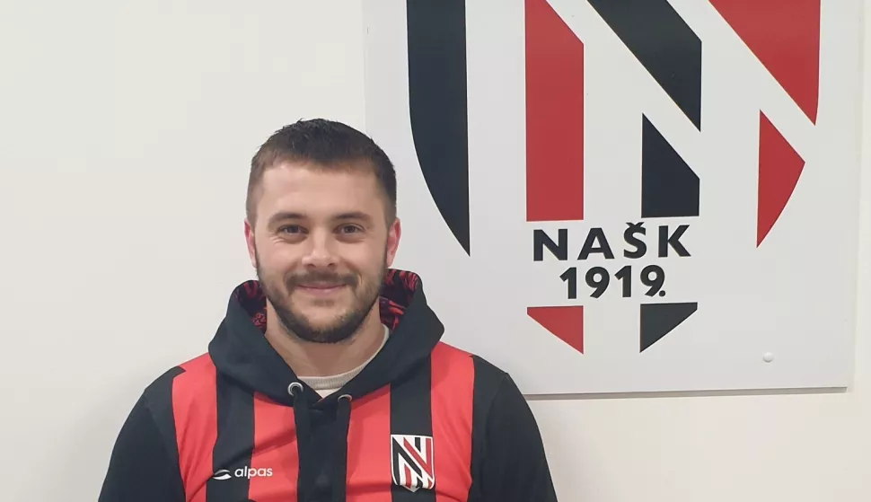 Silvio Anočić je novi igrač NAŠK-aveljača 2025FOTO: NK NAŠK