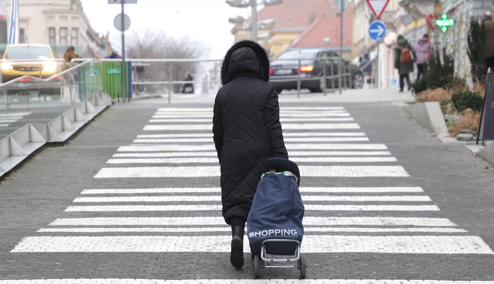 Osijek, 03. 02. 2025., umirovljenici, umirovljenik, umirovljenica, kupovna moć, ilustracijaSNIMIO BRUNO JOBST