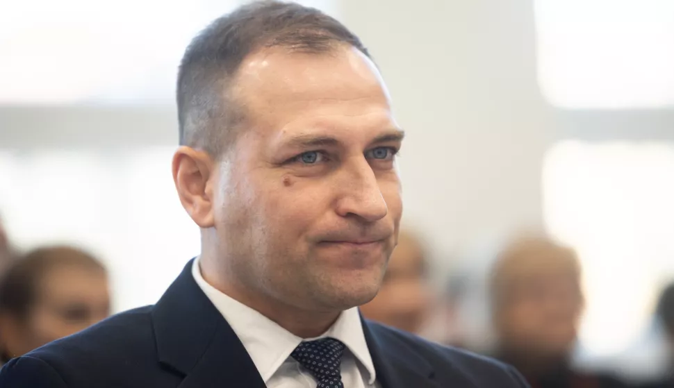 Zagreb, 30.01.2025. - Sjednica saborskog Odbora za poljoprivredu na kojoj je premijer Andrej Plenković predstavio kandidata za novog ministra poljoprivrede, šumarstva i ribarstva Davida Vlajčića iz kvote Domovinskog pokreta, o čemu će Hrvatski sabor glasati u petak.Na fotografiji David Vlajčić.foto HINA/ Edvard ŠUŠAK/ es