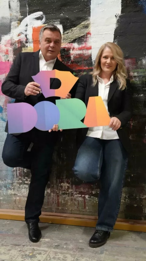 Barbara Kolar i Duško Ćurlić