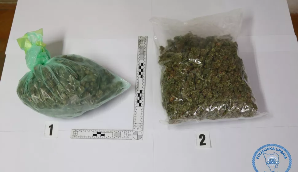 Dvojici oduzeta marihuana na granici u Slavoniji, ilustracija