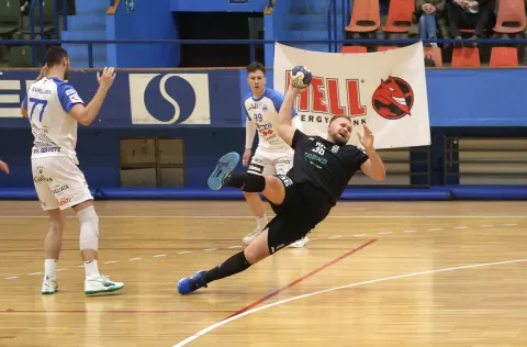 Osijek, 09. 02. 2025., Sportska dvorana Zrivnjevac, rukomet, Osijek - Sesvete, osmina finala Kupa HrvatskeSNIMIO BRUNO JOBST