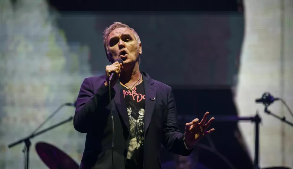 Morrissey performs during the Riot Fest music festival in Douglass Park on Sept. 16, 2021, in Chicago. (Armando L. Sanchez/Chicago Tribune/TNS) Photo: Armando L. Sanchez/NEWSCOM