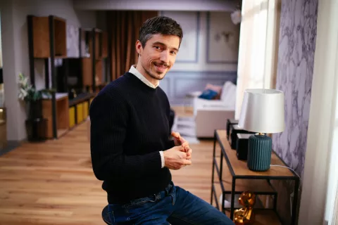 Cropix specijal.Zagreb, 200225.Glumac Marko Petric.Foto: Vedran Peteh/CROPIXFOTOGRAFIJU USTUPIO RTL ZA ILUSTRACIJU INTERVJUA U PRILOGU OBZOR PETKOM. ZABRANJENO DALJNJE KORIŠTENJE!!!