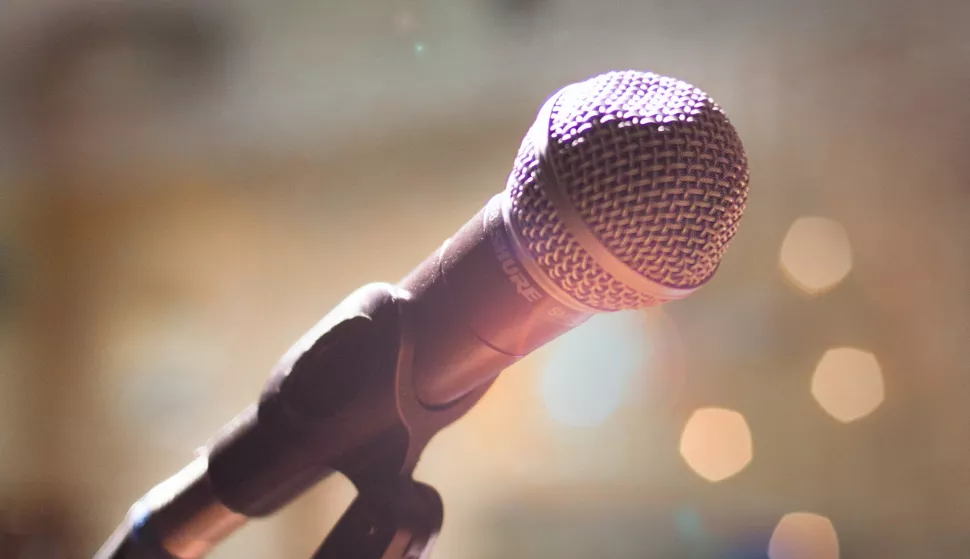 mikrofon, koncert