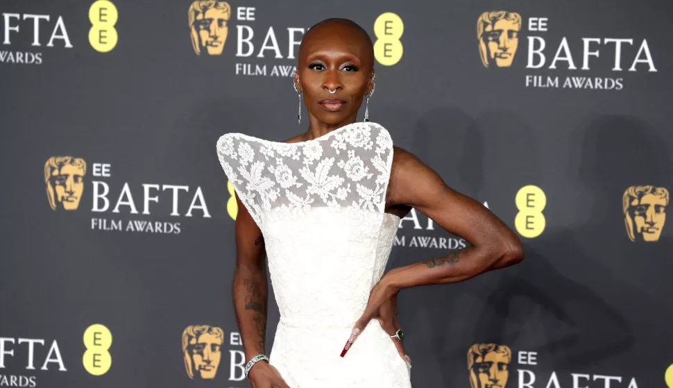 Cynthia Erivo attends the 2025 BAFTA Film Awards at The Royal Festival Hall. (Photo by Fred Duval/SOPA Images/Sipa USA) Photo: SOPA Images/SIPA USA
