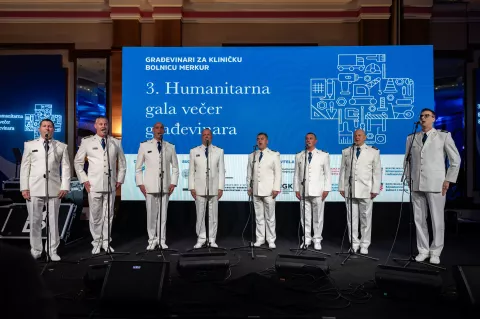 Humanitarna gala večer građevinara, Klapa Sveti Juraj Hrvatske ratne mornarice