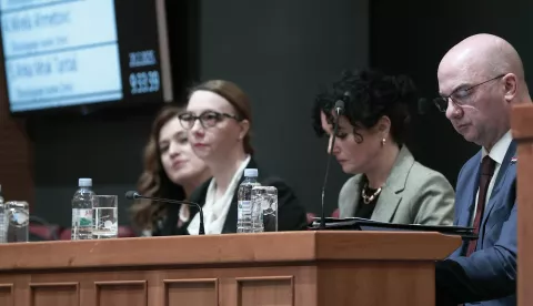 Nastavak zasjedanja Hrvatskog saboraZagreb, 20.2.2025. - Nastavak zasjedanja Hrvatskog sabora. Na slici Ivo Milatić, državni tajnik. foto HINA/ Tomislav Pavlek/ tp