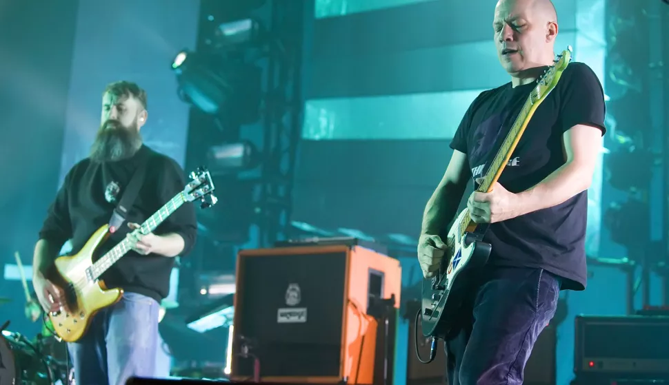 Mogwai perform at the SSE Hydro at the SEC Mogwai perform at the SSE Hydro at the SEC"n"nFeaturing: Stuart Braithwaite, Barry Burns"nWhere: Glasgow, Scotland, United Kingdom"nWhen: 16 Dec 2017"nCredit: Peter Kaminski/WENN.com THC/ZJF /WENN/PIXSELL