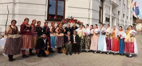 Običaj "Vuk i bule" u Županji, veljača 2025.snimio Marijan Jović