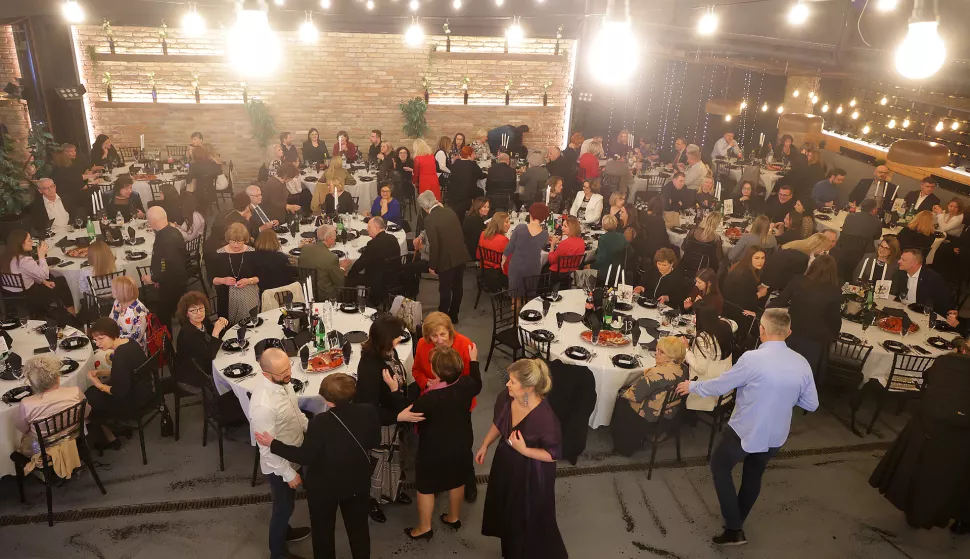Osijek, 28. 02. 2025., Gardens Industry, 70 godina Udruge računovođa, obilježavanje, računovođe, Ivana Biro - predsjednica UdrugeSNIMIO BRUNO JOBST
