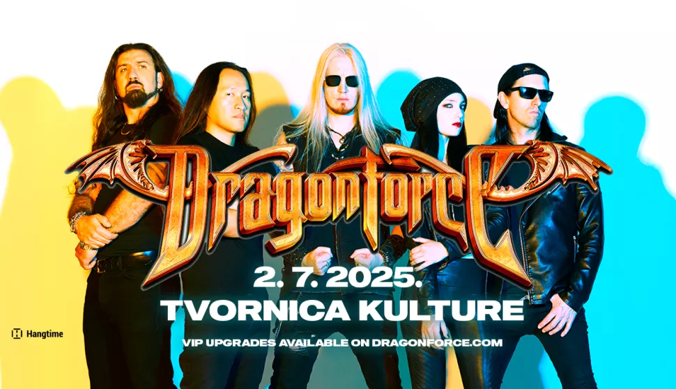 ZAGREB, 3. ožujka 2025. (Hina) - Britanski epski power metalci DragonForce prvi put dolaze u Hrvatsku 2. srpnja na koncert u Tvornicu kulture, gdje će svirati u sklopu europske "Warp Speed Warriors" turneje, objavio je organizator koncerta Hangtime Agency.