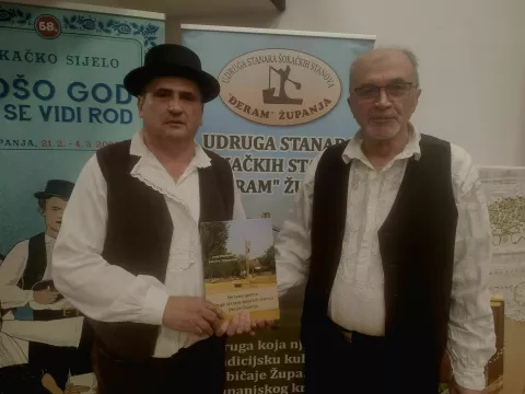 Autori monografije, Zvonko Stjepanović i Josip Brankovićfoto: Marija Lešić Omerović