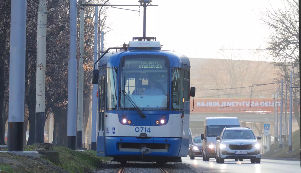 Osijek, 06. 03. 2025., Tramvaj, priča o tramvaju, remiza, tramvaj u vožnjiSNIMIO BRUNO JOBST