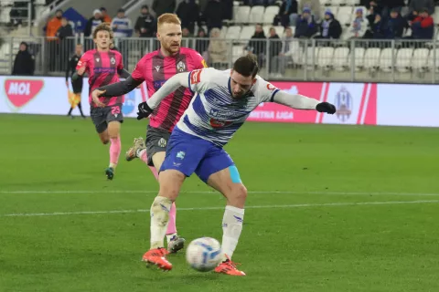 Osijek, 08. 12. 2024, Opus Arena, nogomet, SuperSport HNL 24/25. Osijek - Lokomotiva. Marko Soldo, (149snimio GOJKO MITIĆ