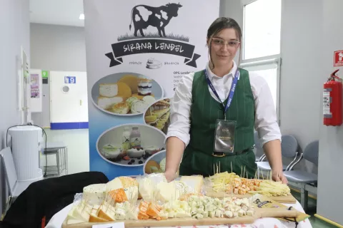Osijek, 10. 03. 2025, Aula glagoljice, EFOS, Ekonomski fakultet Osijek. Zlatne ruke Slavonije i Baranje i Sajam poljoprivrednih proizvoda - konferencija.snimio GOJKO MITIĆ