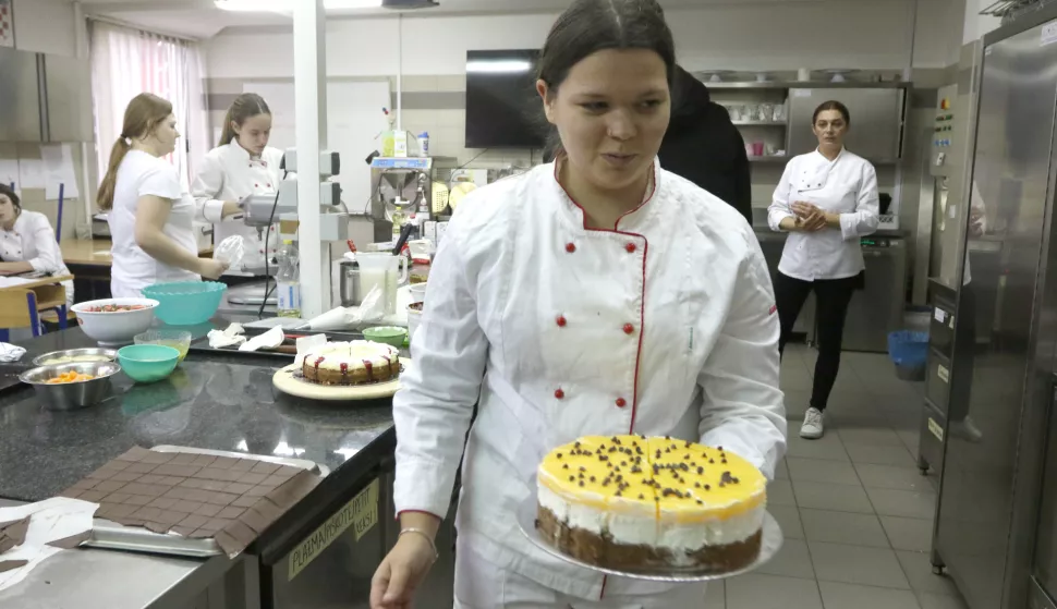 Osijek, 11. 03. 2025, Ugostiteljska i turistička škola Osijek, Dan Ugosstiteljske i turističke škole.snimio GOJKO MITIĆ