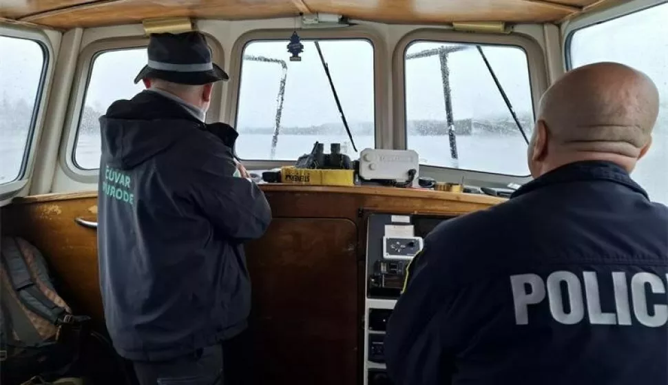 Akcija policije i čuvara Parka prirode Kopački rit protiv krivolovaca