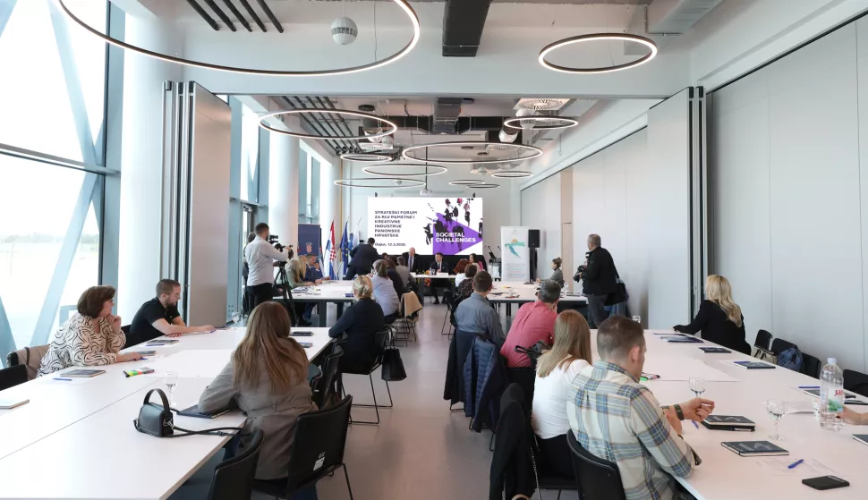 Osijek, 12. 03. 2025., GC, Strate&scaron;ki forum za regionalni lanac vrijednosti Pametne i kreativne industrije Panonske HrvatskeSNIMIO BRUNO JOBST