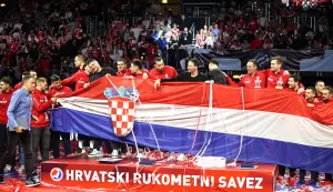Zagreb, 16.3.2025 - Nakon utakmice kvalifikacija za EURO rukometa&scaron;a Hrvatska - Če&scaron;ka Hrvatski rukometni savez je dodijelio priznanja.Foto Hina/ Dario GRZELJ/ dag