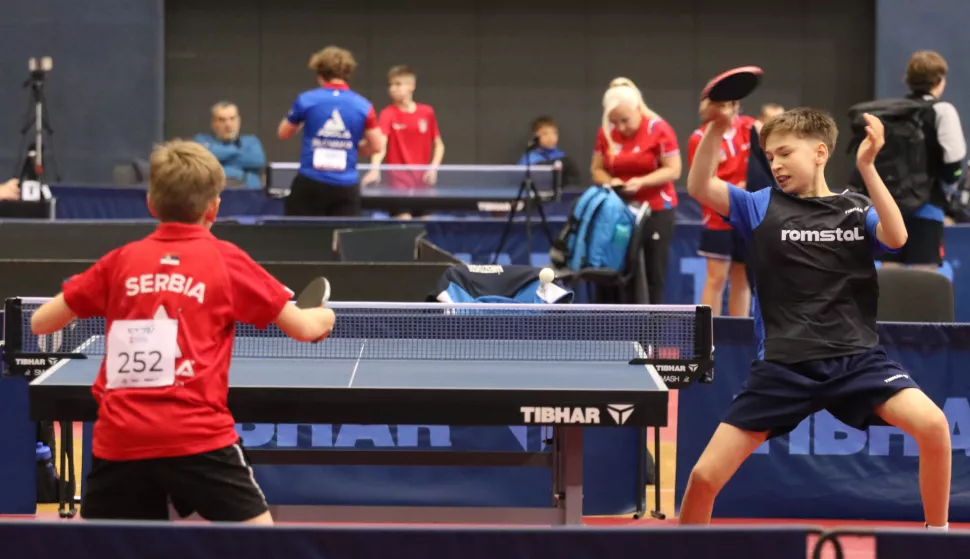 Osijek, 07. 02. 2025, SD Gradski vrt, velika dvorana. Stolni tenis, Croatia Cup. snimio GOJKO MITIĆ