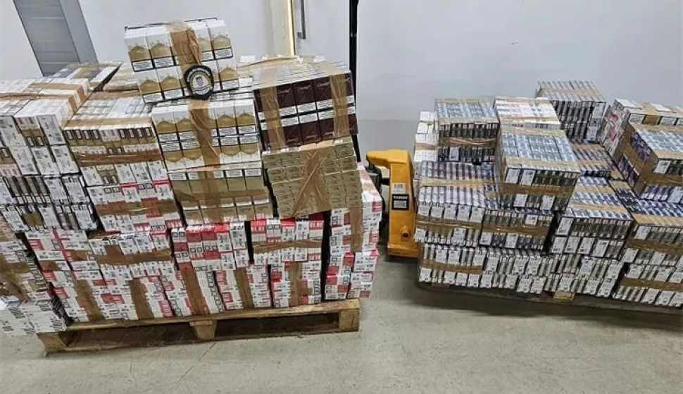 Šverc cigareta kod Slavonskog Broda