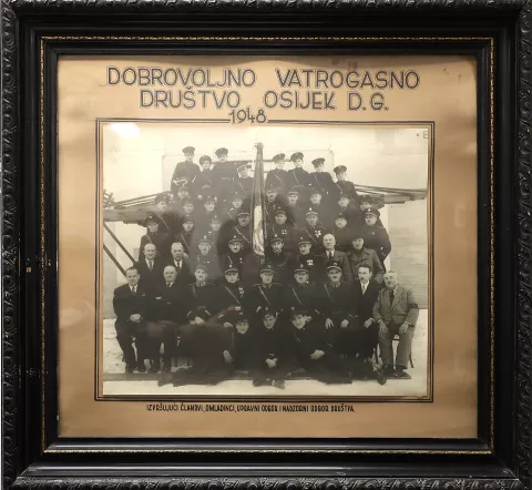 Osijek, 05. 04. 2025., DVD Donji grad, 150 godina, obilježavanje, 150. obljetnica, vatrogasciBRUNO JOBST