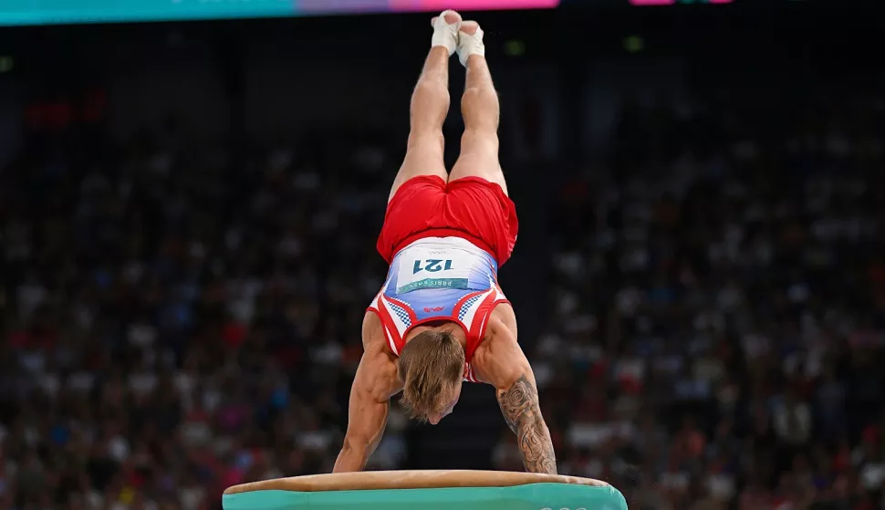 AUREL BENOVIĆ HRVATSKA OLIMPIJSKE IGRE PARIZ SNIMIO: SLOBODAN KADIĆ