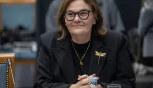 Zagreb, 10.4.2025 - 3. sjednica Nacionalnog vijeća za praćenje provedbe Strategije suzbijanja korupcije. Na slici Aleksandra Jozić Ileković.Foto Hina/ Dario GRZELJ/ dag