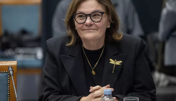 Zagreb, 10.4.2025 - 3. sjednica Nacionalnog vijeća za praćenje provedbe Strategije suzbijanja korupcije. Na slici Aleksandra Jozić Ileković.Foto Hina/ Dario GRZELJ/ dag