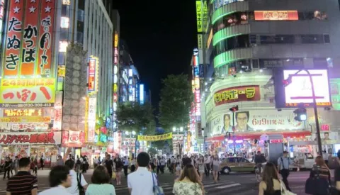 japan guzva tokio nocu------2 st color ekonomija