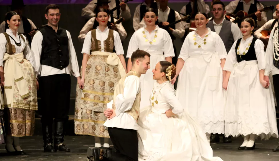 Osijek, 10. 05. 2025, Hrvatsko narodno kazalište, HNK Osijek. Tradicionalni koncert, HKUD Osijek 1862. "Pozdrav proljeću".snimio GOJKO MITIĆ