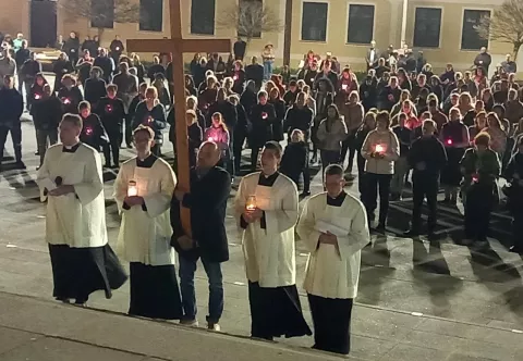 đakovo 11. 4. 2025. Križni put kroz hrvatsku povijest