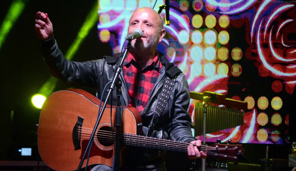osijek, 30 rujna 2020, 20,00 sati, kulturni centar, koncert mile kekin, novinar danijel miklić snimio zdenko pušić