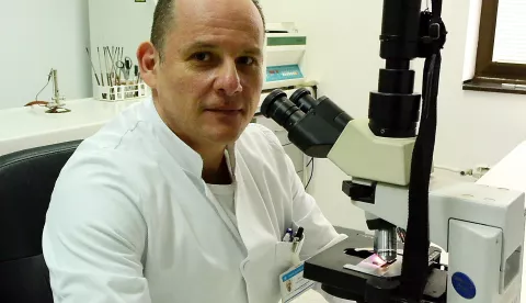 osijek, 10 ožujka 2020, 13,00 sati, kbc, Medicinski fakultet, prof. dr. sc. Domagoj Drenjančević, novinar ema nenadićsnimio zdenko pušić