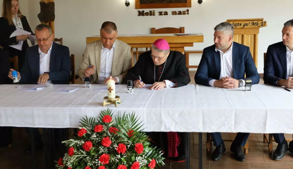 Potpisan je sporazum u Šumanovcimafoto: VSŽ