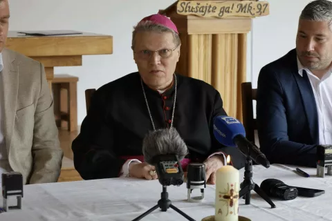 Nadbiskup Hranić u Šumanovcimafoto: VSŽ