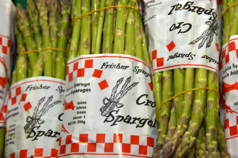 slavonija...andrijasevci...06.04.2017.zupan bozo galic posjetio uzgajivace sparoga s područca vukovarsko-srijemske zupanije; sortiranje i pakiranje sparoga za isporuku potrosacima; foto Gordan Panić