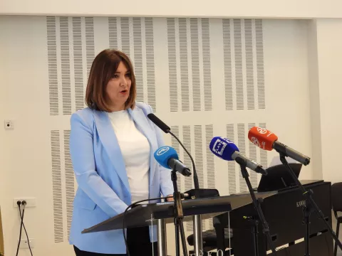 POŽEGA - DAN POŽEŠKO-SLAVONSKE ŽUPANIJE, 14. 4. 2025.ŽUPANICA ANTONIJA JOZIĆ