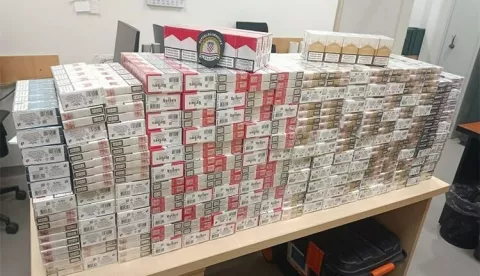 Zaplijena cigareta